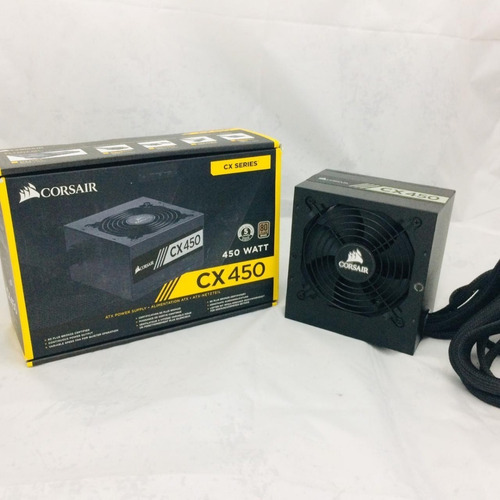 Imagem 3 de 5 de Fonte Corsair Cx450 450watts Pc Gamer 80 Plus