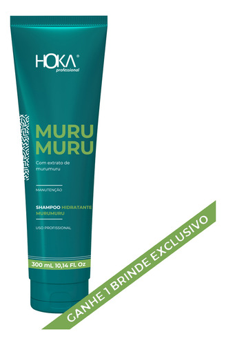 Shampoo Hidratante Murumuru Reconstrução Capilar 300ml Hoka