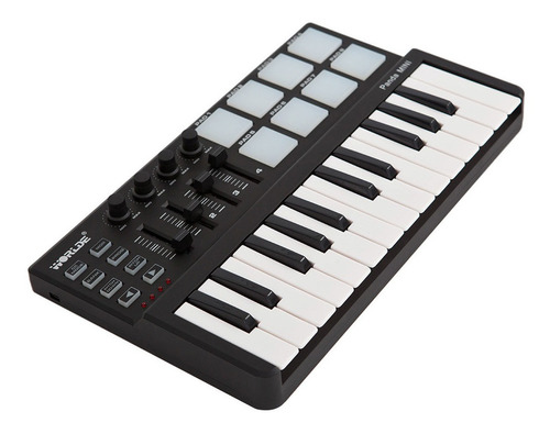 Mini Teclado Usb Portátil De 25 Teclas Y Controlador Midi Ta