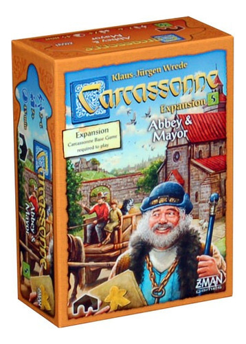 Carcassonne Abbey And Mayor Expansion