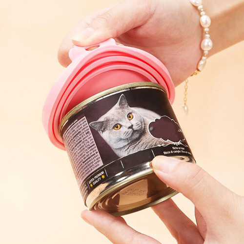 Tapas Pequeñas Para Latas De Comida Para Gatos, 7 Unidades