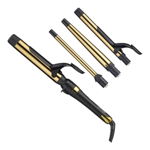 Imagem 1 de 4 de Kit Modelador Babyliss Pro Graphite Titanium Gxt 4 Em 1
