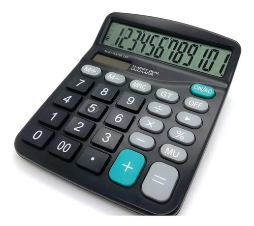 Calculadora 12 Dígitos - Numeración Grande - Envío Rápid