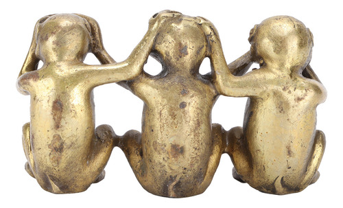 Tres Monos, Estatuas De Monos Sabios, No Oyen Mal, No Ven Ma