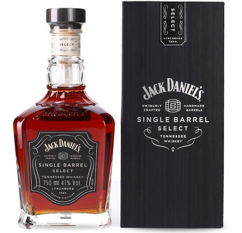Imagen 3 de 10 de Whisky Jack Daniels Single Barrel 750ml En Estuche