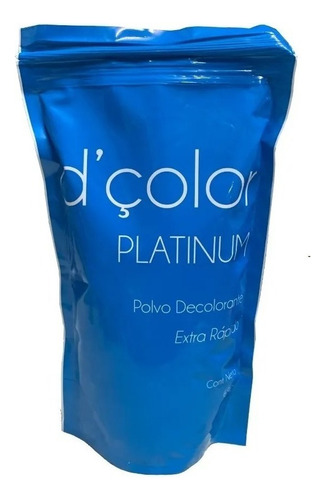  Polvo Decolorante Platinum X700grs Blanco Extra Rapido Tono 5