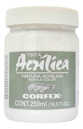 Acrilica Corfix 250ml 102 Branco Titanio