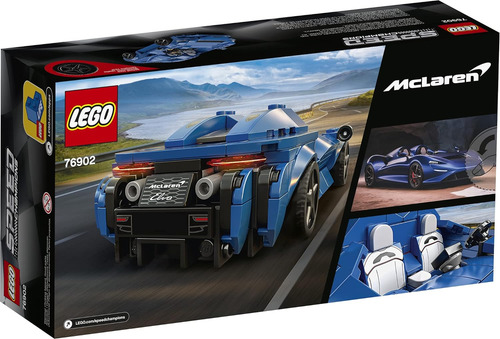 Lego Speed Champions 76902: Mclaren Elva, X263 Piezas