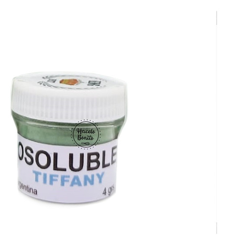 Colorante Liposoluble En Polvo Verde Tiffany Reposteria