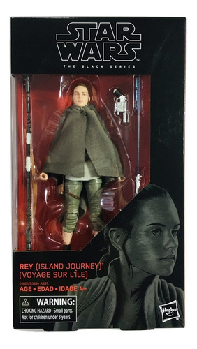 Rey Island Journey Star Wars Black Series 6 Pulgadas