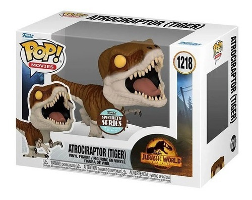 Atrociraptor Tiger #1218 Funko Pop Exclusive Jurassic World