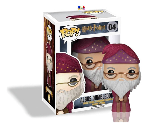 Harry Potter Albus Dumbledor Traje Mago Funko Pop Cf