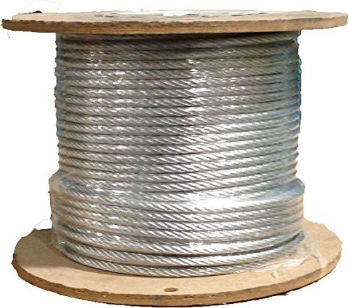 Cable De 3/32 aviones 7 x 7 acero Inoxidable T304 250 'carre