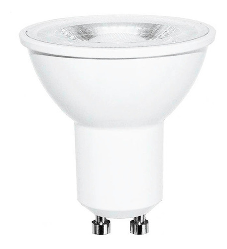 Imagen 1 de 10 de Bombillo Dicroico Led Gu10 6w 6500k Luz Blanca