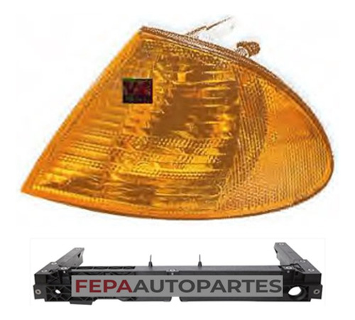 Faro Delantero Giro Bmw Serie 3 99/00 4 Puertas Ambar E46