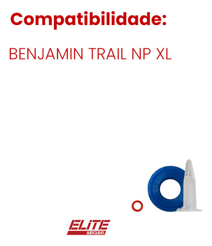Kit Bucha E Vedação Do Cano Benjamin Trail Np Xl