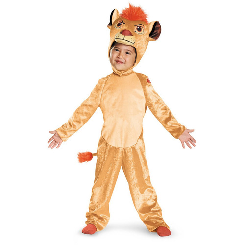 Disfraz Para Niño León Talla S 4-6 Halloween 