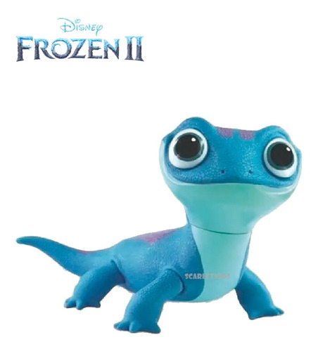 Imagen 2 de 6 de Frozen 2 Bruni 12cm Salamandra Disney Original Scarlet Kids