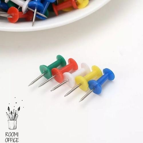 Push Pins Color 100