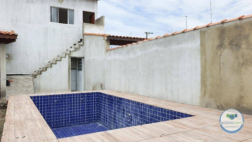 Imagem 23 de 23 de Casa Sobreposta Térrea Com 2 Dormitórios À Venda, 70 M² Por R$ 290.000 - Gaivota - Itanhaém/sp - Ca0565