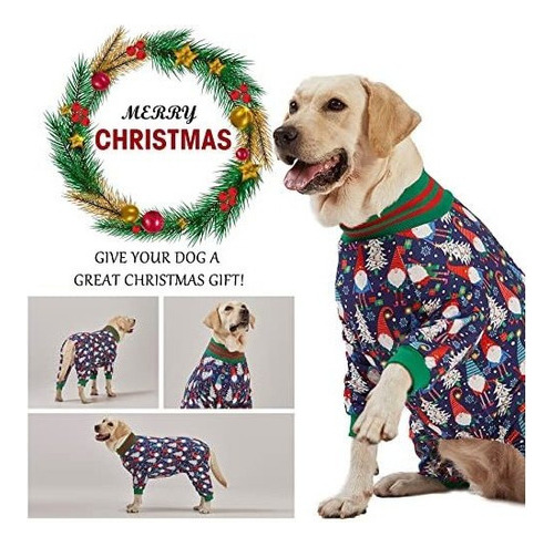 Lovinpet - Pijama De Navidad Para Perro Grande - Traje De Na
