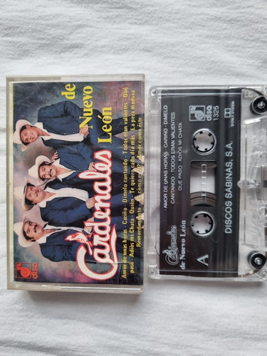 Cassette Cardenales De Nuevo León Amor De Unas Horas
