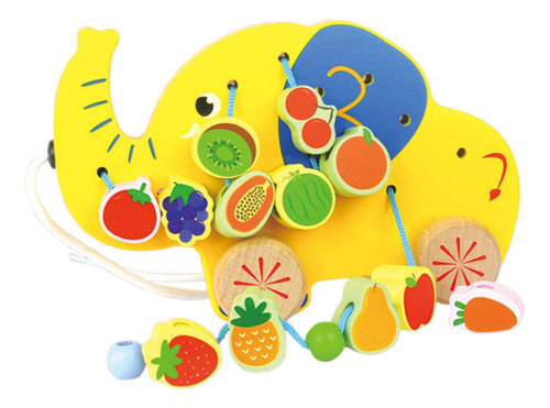 Brinquedos De Enfiar, Brinquedos Educativos De Elefante