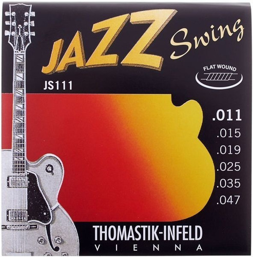 Cuerdas Lisas (flat) Guitarra Thomastik Jazz Swing Js111