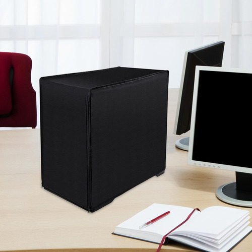 Caixa Para Pc Preta Resistente Para Computador Host Desktop