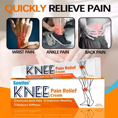 - Crema For Aliviar El Dolor Rodilla, Pomada Para