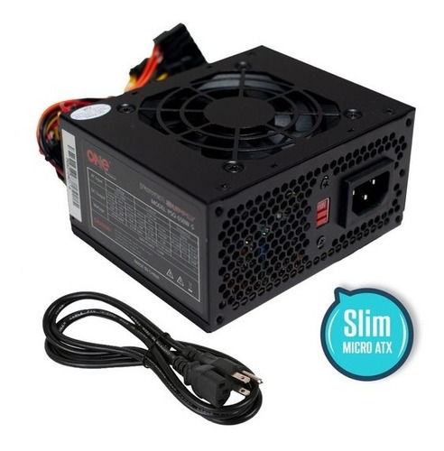 Fuente De Poder One 650w Micro Atx Slim Tienda Fisica