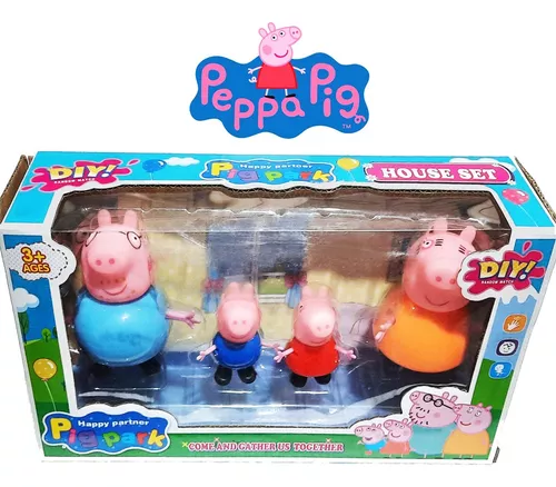 Comprar Peppa Pig Pack 4 Figuras de Madera Familia Peppa