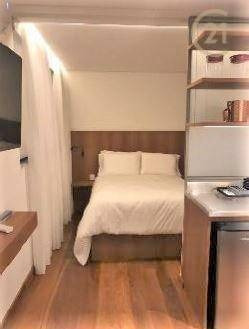 Imagem 5 de 8 de Apartamento Totalmente Mobiliado Com 1 Dormitório À Venda, 29,6 M² Pronto Para Morar Por R$ 755.000 - Vila Nova Conceição - São Paulo/sp - Ap23642