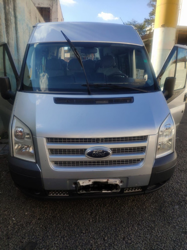 Imagem 8 de 8 de Ford Transit 2012 Prata 16 Lugares