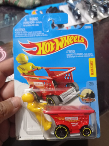 Hot Wheels 2015 Aisle Driver Rojo  3