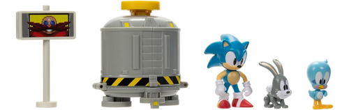 Sonic The Hedgehog Figura De Acción De 2.5 Diorama Claro A N