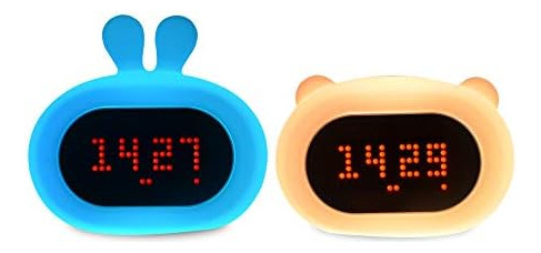 Lumipets Bear Con Reloj Despertador, Entrenamiento Del Sueño