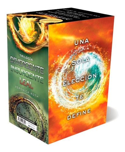 Trilogía Divergente Pack 3 Libros Con Estuche-verónica Roth