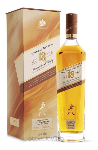Johnnie Walker 18 Años Whisky 750 Ml De Johnnie Walker