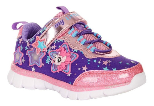 Tenis De Luces Para Niña My Little Pony Violeta