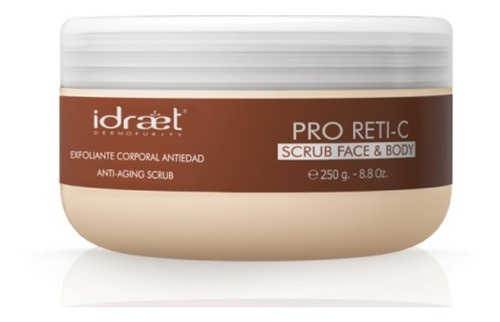 Idraet Pro Reti C Scrub Exfoliante Facial Corporal Vitamin C