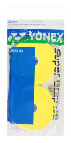 Yonex Super Grap Overgrip 30 unidades, Color Amarillo