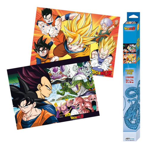 Abystyle Dragon Ball Z - Heroes Boxed Poster Set