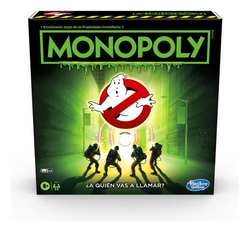 Juego De Mesa Monopoly Hasbro Cazafantasmas Estrategia +8