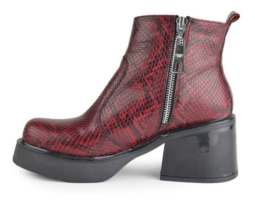 Imagen 3 de 4 de Botas Botinetas Botines De Cuerdo De Mujer - Lome - Ferraro