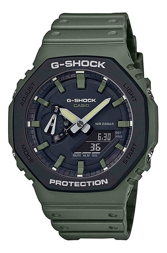 Relogio Casio G-shock Oak Verde Ga-2110su-3adr Original