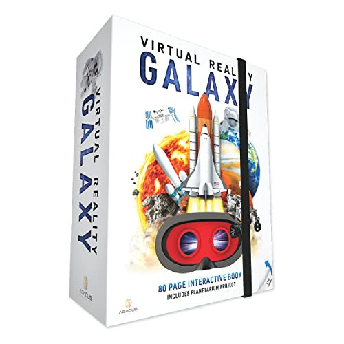 Set De Libro De Realidad Virtual Galaxy Ilustrado Y Act...