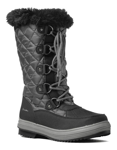 Botas Apreski Mujer Alaska Zafiro Impermeables Nieve Gris