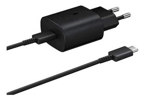 Carregador Super Fast Charging Preto 45W (Cabo USB-C)