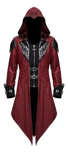 Chaqueta Con Capucha Style Gothic Assassin Creed Cosplay